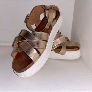 MIA rose gold sandals